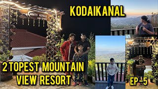 Kodaikanal 2 topest mountain valley view resort  warmth hill crest  naidupuram travelvlog fun [upl. by Einiar985]