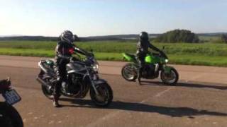 z1000 vs bandit 1200 [upl. by Braswell113]