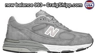 New Balance 993  Made In The USA  Review [upl. by Relyc]