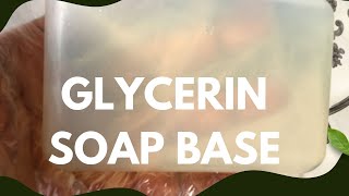 How to make melt and pour transparent soap base  glycerin soap base  with recipe [upl. by Oneg]