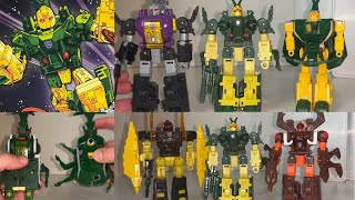 Transformers legacy united Barrage review Doom n destruction deluxe insecticon figure collection G1 [upl. by Charmaine]