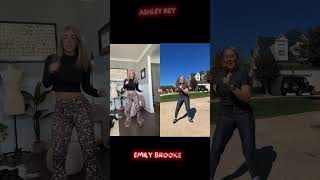 ASHLEY REY VS EMILY BROOKE  GLORILLA DANCE TREND  NEW MUSIC  GLORIOUS [upl. by Honora]