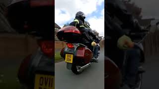 Honda NT700V Deauville motorbike insta360 pillion Video [upl. by Olson20]