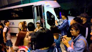 Fancam 140722 Crayon Pop in LA after Concert [upl. by Yelyac]