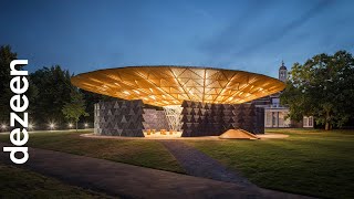 Francis Kéré interview Serpentine Pavilion 2017  Architecture  Dezeen [upl. by Eisac231]