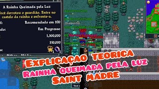 Kakele Online  Rainha Queimada Pela Luz  Explicaçao Teorica  Saint Madre [upl. by Aramoj]