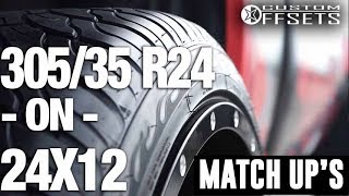 Custom Offsets Match Up 30535 R24 on 24x12 44 [upl. by Weight273]