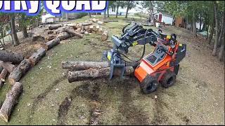 ARB wood Work 😯 Chargeuse à Bois  WORKY Quad SSQ 22 treework foryou ARBRES travail qc Québec [upl. by Drawe793]