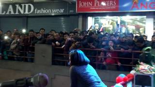 Astha Raut live performance at kathmandu mall chaubandi ma Patuki [upl. by Humphrey]