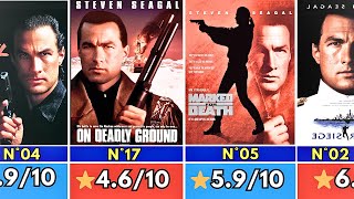 Top 40 Steven Seagal Movies from 1985 to 2023 [upl. by Cyndy774]