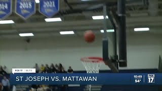 Mattawan 66 St Joseph 46 [upl. by Eiduam]