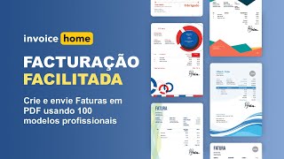 Rapida Fatura App Criar fatura PDF [upl. by Yddur]