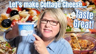 4 HIGH PROTEIN Cottage Cheese Recipes That TASTE GREAT And KEEP YOU FULL [upl. by Richlad]