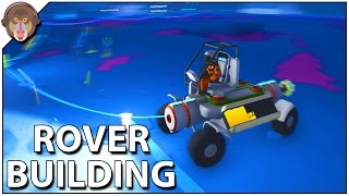 Astroneer  How to build a Rover Aluminum Astroneer Gameplay 4 [upl. by Hanikehs959]