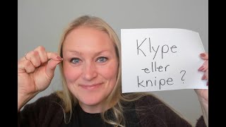 Video 1170 Klype eller knipe [upl. by Cavill]