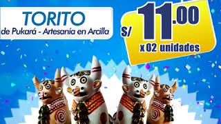 Feria en Linea CAJA LOS ANDES – TORITO PUKARA 10 CM [upl. by Netsew]