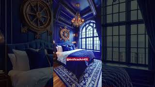 house palace blue bluehouse youtubeshorts youtubefeed ai viralvideo viralshorts music [upl. by Oiziruam96]