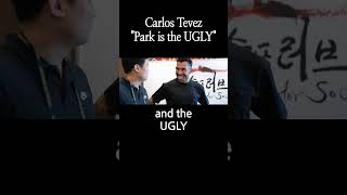 Carlos Tevez call Ji Sung Park UGLY [upl. by Wald]