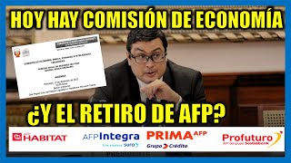 RETIRO AFP 2023 Comisión de Economía sesionará hoy ¿Debatirá el dictamen del Retiro de AFP [upl. by Brocklin]