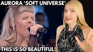 Vocal CoachMusician Reacts AURORA ‘Soft Universe’ Live at Nidarosdomen  In Depth Analysis [upl. by Henriha]