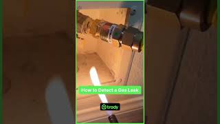 How to detect a gas leak the correct way funny memes viral homeimprovement [upl. by Parshall]