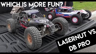 LOSI LASERNUT vs TENACITY DB PRO Which is Faster Which is more Fun  Netcruzer RC [upl. by Mitran]