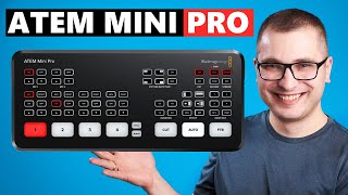 ATEM MINI PRO Recenzja Test Możliwości Przegląd Funkcji Jak Zrobić Transmisję Krok Po Kroku [upl. by Amlet]