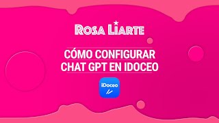 Cómo configurar ChatGPT en iDoceo [upl. by Asiluy684]