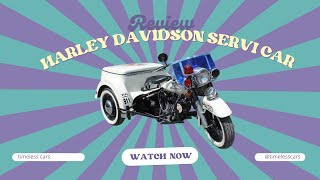 Harley Davidson Servi Car WLA 1942 veteran [upl. by Steen473]