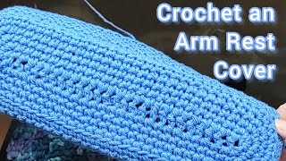 Crochet arm rest cover [upl. by Yonita]