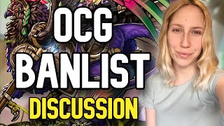 YuGiOh OCG Official September 2022 Banlist [upl. by Bixby]