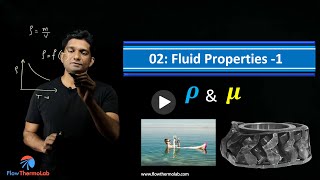 Fluid dynamics Lecture 2 Fluid properties Density and Viscosity [upl. by Adnerak]