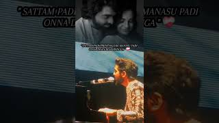 Pirai thedum iravile song🤧💔gvprakashsaindhaviprakash malaysiaconcertytshortsshortsshortsfeed [upl. by Tati]