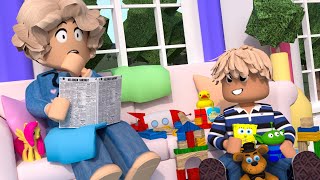 CRAZY Grandma BABYSITS Toddler CHAOTIC  Roblox Bloxburg Family Roleplay [upl. by Olsewski913]