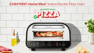 CHEFMAN Indoor Pizza Oven  Makes 12 Inch Pizzas in Minutes  Countertop Electric Pizza Maker [upl. by Stahl]