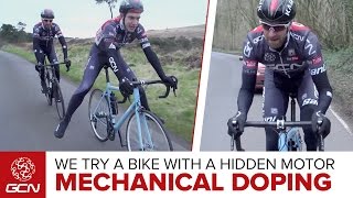 Mechanical Doping – How Does A Road Bike With A Hidden Motor Ride [upl. by Eiliab]