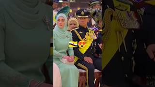 majlis pertabalan sultan ibrahim😍 bruneiroyalwedding dayanganisha short [upl. by Darooge]