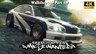 Need For Speed Most Wanted Walkthrough Gameplay Part 49 No Commentary Walkthrough NFS MW 2005 [upl. by Eidnim478]