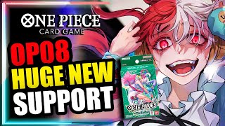 NEW OP085 Green UTA deck is amazing  One Piece TCG [upl. by Arny]