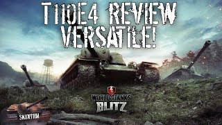 T110E4  Versatile Tank Review  Wot Blitz [upl. by Afital]