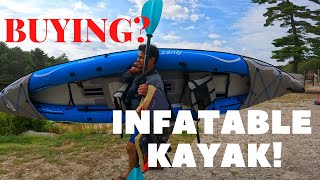 Are you planning to buy inflatable kayak Quest Chenango Tandem Kayak Full setup Guide amp Review [upl. by Paten]