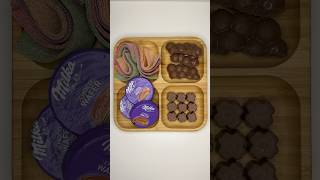 Filling platter with sweets asmr  shorts [upl. by Syramad]