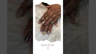 Easter Nail Art 😍🐣  Prachi’s Nail Studio  nails shorts nailart easter ytshorts viral [upl. by Osicnarf950]