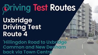 Uxbridge Driving Test Route 4 [upl. by Leddy202]