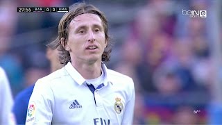 Luka Modric vs Barcelona A 720p HD 031216 by RealMadridUniverse [upl. by Aytac]