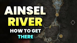 How to get to AINSEL RIVER Underground Area  Elden Ring Guide [upl. by Hamid689]