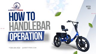 Setting Up Your Liberty Trike Handlebar Insertion and Folding Stem Tutorial [upl. by Neenej]