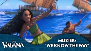 Disney Vaiana  Muziek We Know The Way [upl. by Drawoh522]