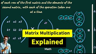 Watch LIVE Matrix Multiplication Explained Unlock the Secret Behind Combining Matrices [upl. by Noslen890]