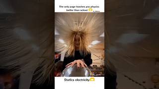 Static electricity  physics  shorts physics static physicsfacts [upl. by Nybbor]